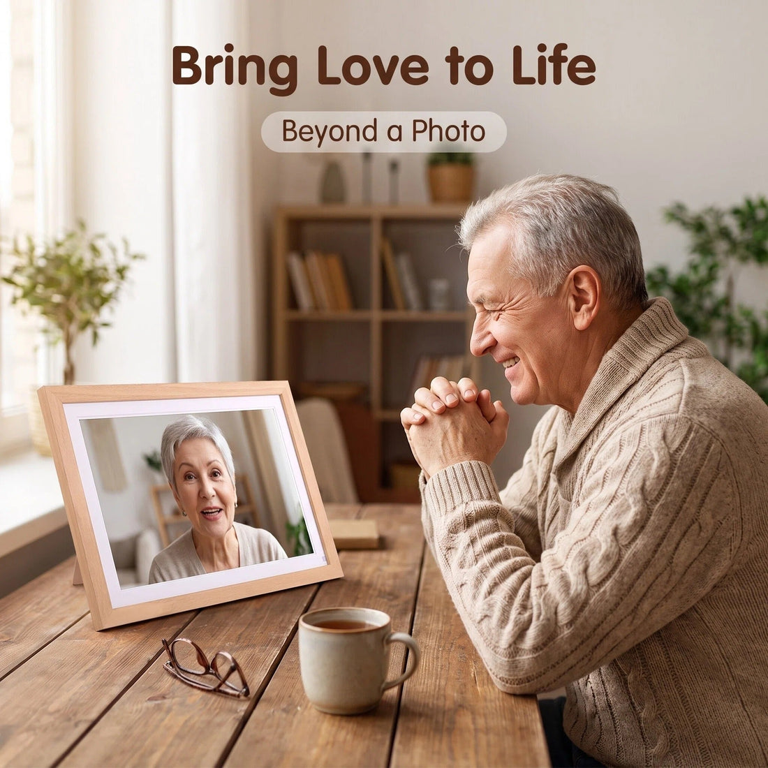AI Photo Frame for Elderly Parents: A Meaningful Gift from Adult Children